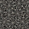 3-Yard Cut - Creepsville Spiderweb WIDEBACK 30206 Charcoal K - QT Fabrics - 108" - Webs Halloween - Quilting Cotton Fabric