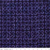 Image of the Expressions Batiks Halloween Expressions Blackberry quilting cotton fabric by Riley Blake Designs. Features circles on a dark purple background. 
Cute Little Fabric Shop