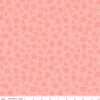Image of the Stay Wild Tone-on-Tone Coral quilting cotton fabric by Amanda Niederhauser by Riley Blake Designs. Features tone-on-tone blossoms on a coral pink background. 
Cute Little Fabric Shop