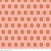 34" End of Bolt - CLEARANCE Maple Sunflower C12472 Pink - Riley Blake - Flowers Medallions Geometric - Quilting Cotton Fabric