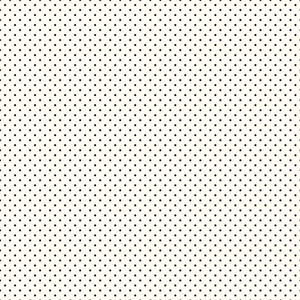 SALE Black Flat Swiss Dots on Cream Le Creme by Riley Blake Designs - Polka Dot - Quilting Cotton Fabric