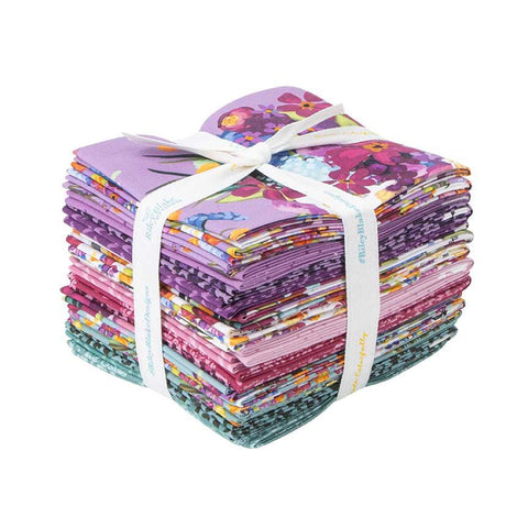 SALE Floralicious Fat Quarter Bundle 21 pieces - Riley Blake Designs - Pre cut Precut - Floral - Quilting Cotton Fabric