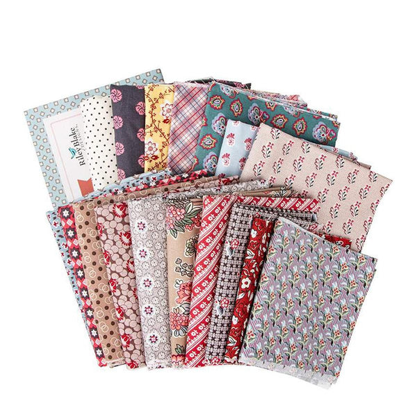 Features the prints included in the Mansfield Park Gate Quilt Boxed Kit for Riley Blake Designs. Official Licensed Product. 
Cute Little Fabric Shop