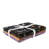 Image of the Beggar's Night 1 yard bundle black by Sandy Gervais for Riley Blake Designs. Features halloween themed fabrics on black, orange, and purple. 
Cute Little Fabric Shop