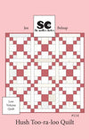 Image of the Jen Belnap of Hush Too-ra-loo Quilt Pattern by Riley Blake Designs. Features a cross pattern on light cream low volume fabrics.
Cute Little Fabric Shop