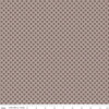 Image of the Prim Sweet Pewter quilting cotton by Lori Holt for Riley Blake Designs. Features brown diagonal stripes. 
Cute Little Fabric Shop