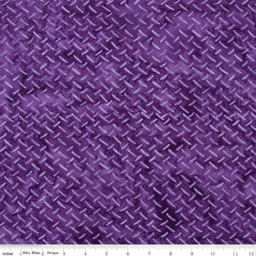 Image of the Expressions Batiks Halloween Expressions Thistle quilting cotton by Riley Blake Designs. Features diagonal dashes on an purple background.
Cute Little Fabric Shop