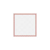 Image of the Lori Holt Home Town Holiday 10 inch Design Board Coral by Riley Blake Designs. Features a coral floral fabric on the edges of a design board. 
Cute Little Fabric Shop