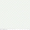 Image of the Bee Backgrounds Grid Teal quilting cotton fabric by Lori Holt for Riley Blake Designs. Features a diagonal grid with teal lines on a white background. 
Cute Little Fabric Shop
