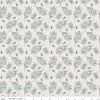 Image of the Garden Dreams Beetle Off White quilting cotton fabric by Amber Elliot for Riley Blake Designs. Features leaves and beetles on a light cream background. 
Cute Little Fabric Shop