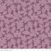 SALE Maple Fall C12471 Purple - Riley Blake Designs - Leaf Leaves - Quilting Cotton Fabric