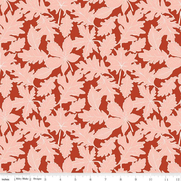 CLEARANCE Maple Fall C12471 Autumn - Riley Blake - Leaf Leaves - Quilting Cotton Fabric