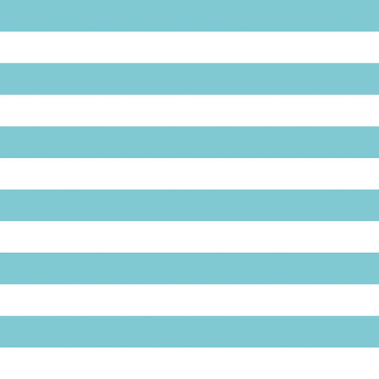 Fat Quarter End of Bolt - KNIT Aqua & White 1" One Inch Stripe K540 - Riley Blake Designs - Jersey KNIT Cotton Stretch Fabric