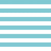 26" End of Bolt - KNIT Aqua & White 1" One Inch Stripe K540 - Riley Blake Designs - Jersey KNIT Cotton Stretch Fabric