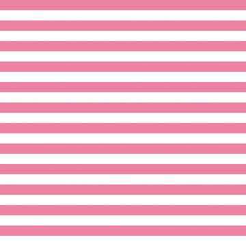 DEAL KNIT Hot Pink & White 1/2" Half Inch Stripe K530 - Riley Blake Designs - Jersey KNIT Cotton Stretch Fabric