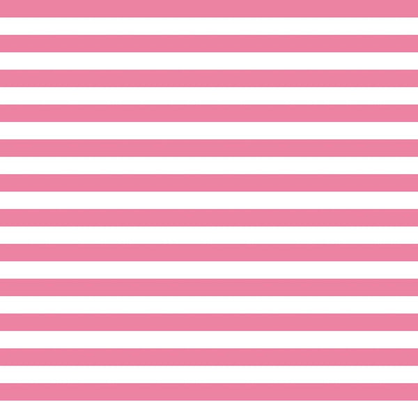 SALE KNIT Hot Pink and White 1/2" Half Inch Stripe K530 by Riley Blake Designs - Jersey KNIT Cotton Stretch Fabric