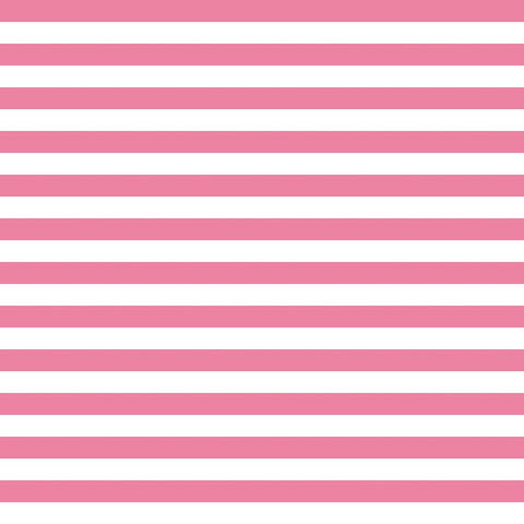 SALE KNIT Hot Pink and White 1/2" Half Inch Stripe K530 by Riley Blake Designs - Jersey KNIT Cotton Stretch Fabric