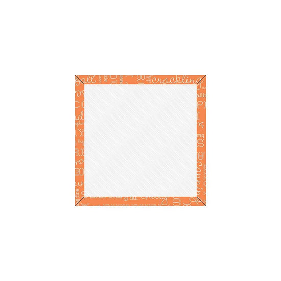 Image of the Lori Holt Autumn 7“ Design Board Pumpkin. Features a very small design board with a bright orange border. 
Cute Little Fabric Shop