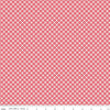 DEAL Flea Market Basket Weave Cayenne Red Geometric Diagonal  Lattice Fabric - C10221 - Lori Holt Riley Blake Quilting Cotton Fabric