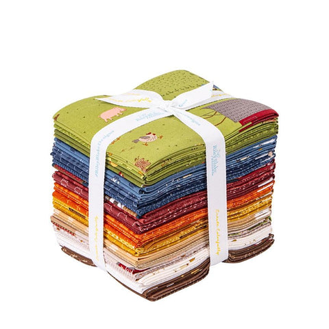 SALE Country Life Fat Quarter Bundle 27 pieces - Riley Blake Designs - Pre cut Precut - Quilting Cotton Fabric