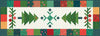 SALE Under the Pines Boxed Runner Kit KT-14861 - Heather Peterson - Riley Blake - Box Pattern Fabric - In From The Cold - Quilting Cotton