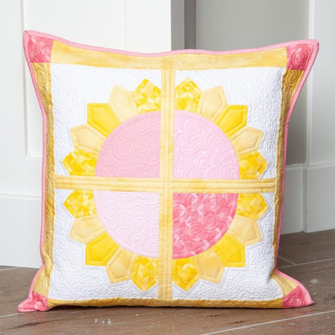 SALE June 2021 Pillow Kit of the Month Boxed Kit KTP-17821 Sunshine - Riley Blake - Collectible Box Pattern Fabric - Quilting Cotton Fabric