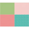 Image of the Vintage Happy 2 Fat Quarter Panel One quilting cotton fabric by Lori Holt for Riley Blake Designs. Features 4 different fat quarters. Panel size is 36 inches x 43 inches. 
Cute Little Fabric Shop