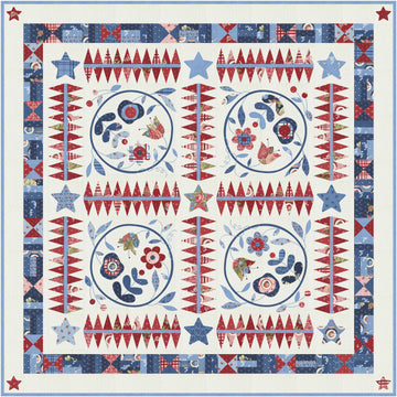 SALE Grand Haven Braeburn Quilt Kit KIT14980 - Moda Fabrics - Pattern Fabric - Quilting Cotton Fabric