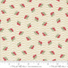 SALE Grand Haven Floral Moire 14987 Cream - Moda Fabrics - Small Flowers Floral Blossoms - Quilting Cotton Fabric