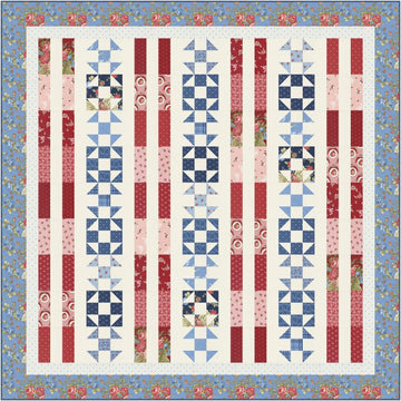 SALE Liberty Belle Pattern MWP-212 - My Wandering Path - Moda Fabrics - INSTRUCTIONS Only - Fat Eighth Friendly