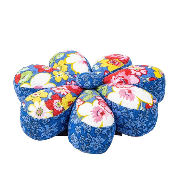 Liberty Fabrics Flower Pin Cushion Hedgerow Bloom 0166HB-FLOWER-B - Riley Blake Designs - 3 1/2" Wide