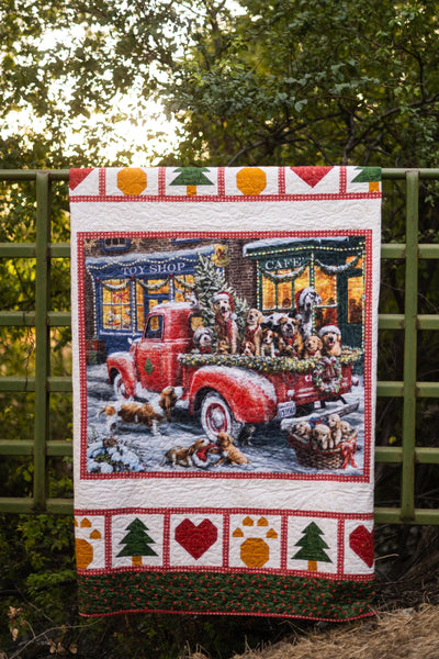 Heart of Christmas Quilt Kit Christmas wishes by Riley Blake Designers - Riley Blake - Pattern Fabric -  - Quilting Cotton