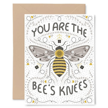 SALE Bees Knees Card GB-C1235 - Moda Fabrics - Gingiber - 4.25" x 5.5" Card with Envelope