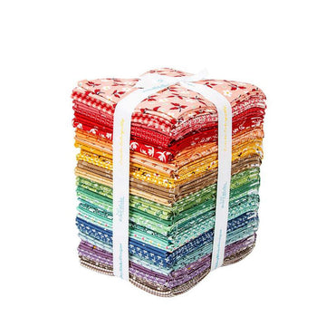 SALE Bee Bundle Limited Edition Colors Fat Quarter Bundle 42-Piece - Riley Blake - Precut - Lori Holt - Quilting Cotton Fabric