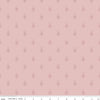 Image of the Garden Dreams Leaf Doodle Dusty Pink quilting cotton fabric by Amber Elliot for Riley Blake Designs. Features leaves and berries scattered on a muted pink background. 
Cute Little Fabric Shop