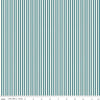 Image of the Melody Stripes Oxford Blue quilting cotton fabric by Beverly McCullough for Riley Blake Designs. Features multicolored stripes on a dark blue background. 
Cute Little Fabric Shop