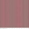 Image of the A Walk on the Prairie Stripes Marsala quilting cotton fabric by Modern Prairie for Riley Blake Designs. Features a multicolored red/dark maroon stripe pattern on a dark burgundy background.
Cute Little Fabric Shop