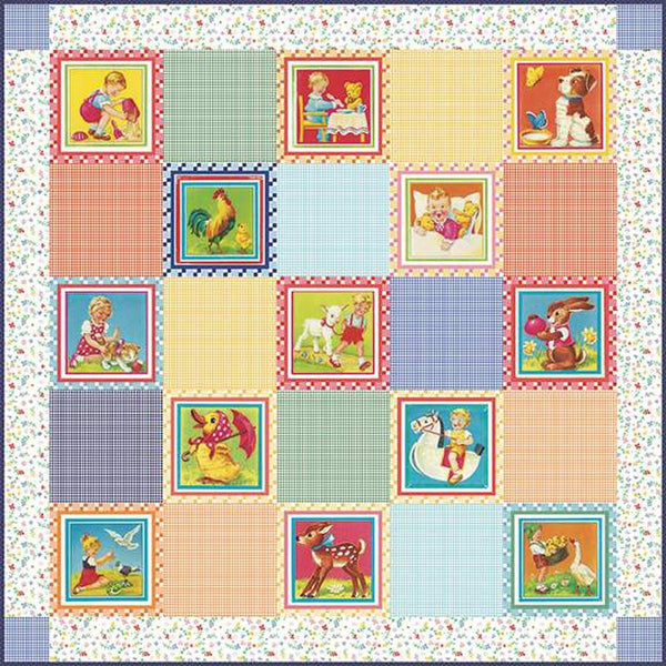 Image of theI Spy Cutie Pies quilt pattern by American Jane for Riley Blake Designs. Features the fabric requirements.
Cute Little Fabric Shop