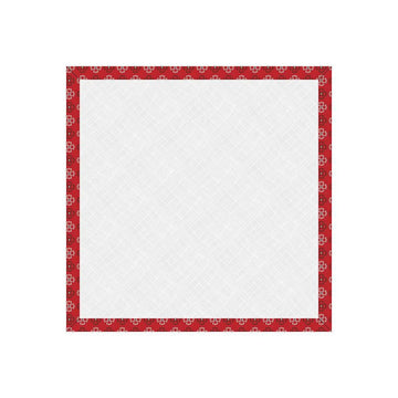 Image of the 10" Design Board Autumn Schoolhouse by Lori Holt for Riley Blake Designs. Features a 10 inch square with cardboard and batting with a red border. 
Cute Little Fabric Shop