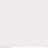Image of the Swiss Dot on White Patriotic quilting cotton fabric by Riley Blake Designs. Features blue and red colored dots on a white background. 
Cute Little Fabric Shop