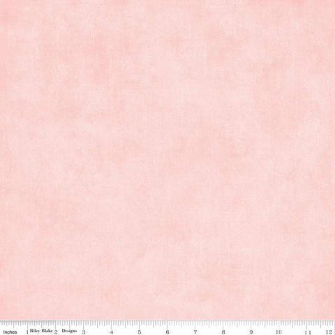 Image of the Shades Peaches &#39;n Cream quilting cotton by Riley Blake Designs. Features a textured pattern on pink. 
Cute Little Fabric Shop