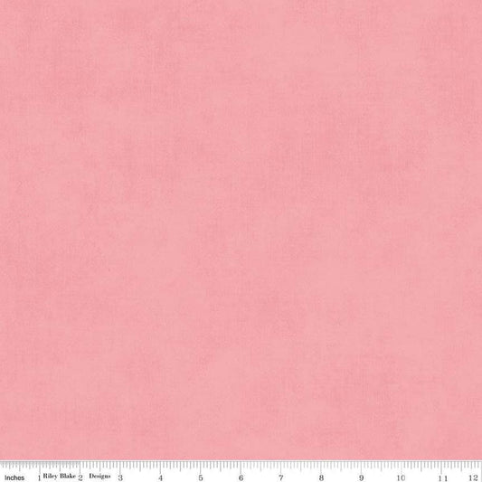 Image of the Shades Coral quilting cotton by Riley Blake Designs. Features a textured pattern on pink. 
Cute Little Fabric Shop