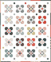 Image of the Tying the Knot quilt pattern by Melissa Corry for Riley Blake Designs. Features X patterns on a white background quilt. 
Cute Little Fabric Shop