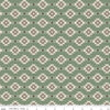 Image of the Lets Get Lost in the Woods Geometric Sage quilting cotton fabric by Tara Reed for Riley Blake Designs. Features a geometric striped design on a light green background. 
Cute Little Fabric Shop
