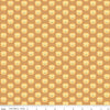 Image of the Special Delivery Lions Brown quilting cotton fabric by Doodlebug Design Inc for Riley Blake Designs. Features cute little lion heads on a brown background. 
Cute Little Fabric Shop