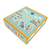 Image of the 100 Acre Wood Quilt Kit by Art East Quilting Co. using Lori Holt fabrics by Riley Blake Designs. Features Winnie-the-Pooh animals on a quilt in a keepsake box with aqua and pink.
Cute Little Fabric Shop
