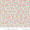Image of the Laguna Sunrise Small Flowers Off White quilting cotton fabric by Sherri & Chelsi for Moda Fabrics. Features small scattered flowers on a white background. 
Cute Little Fabric Shop