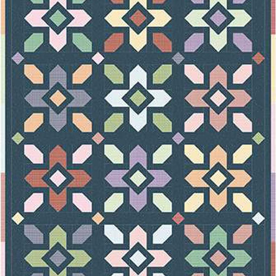 Image of the Crossing Paths quilt pattern by Melissa Corry for Riley Blake Designs. Features a flower patterned quilt that can be made in 5 sizes.
Cute Little Fabric Shop