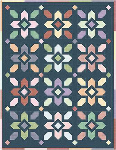 Image of the Crossing Paths quilt pattern by Melissa Corry for Riley Blake Designs. Features a flower patterned quilt that can be made in 5 sizes.
Cute Little Fabric Shop