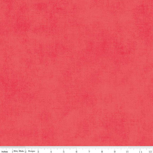 Image of the Shades Cayenne quilting cotton fabric by Riley Blake Designs. Features a light red fabric with a mottled semisold background. 
Cute Little Fabric Shop